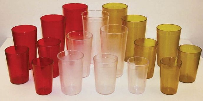 Winco Clear Tumbler, 8 Ounce -- 72 per case