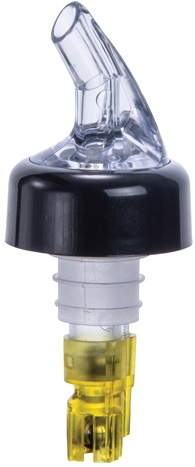 Winco Measuring Pourer with Yellow Tail, 1.5 Ounce -- 300 per case