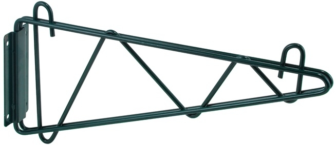 Winco Epoxy Coated Shelving Wall Mount Brackets, 14 inch -- 4 per case