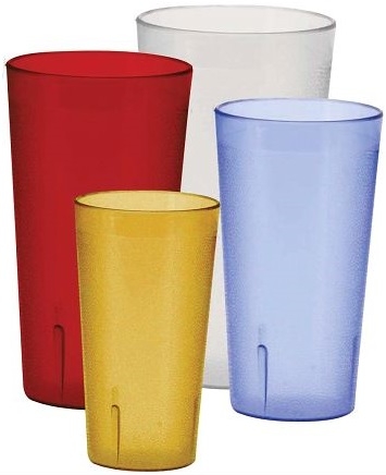 Winco Pebbled Tumbler, 24 Ounce -- 24 per case