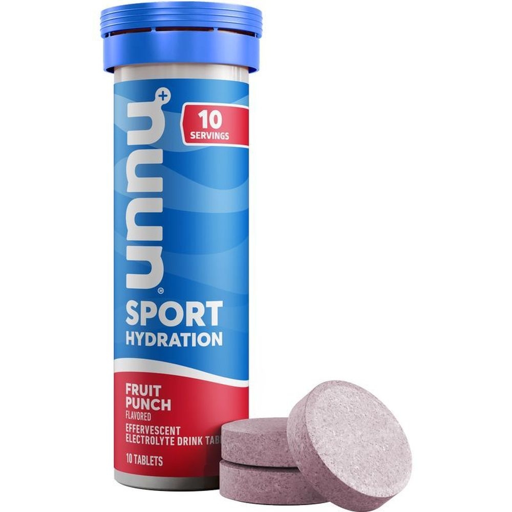 Nuun Sport Hydration Fruit Punch Electrolyte Tablets, 1.94 Ounce - 48 per case