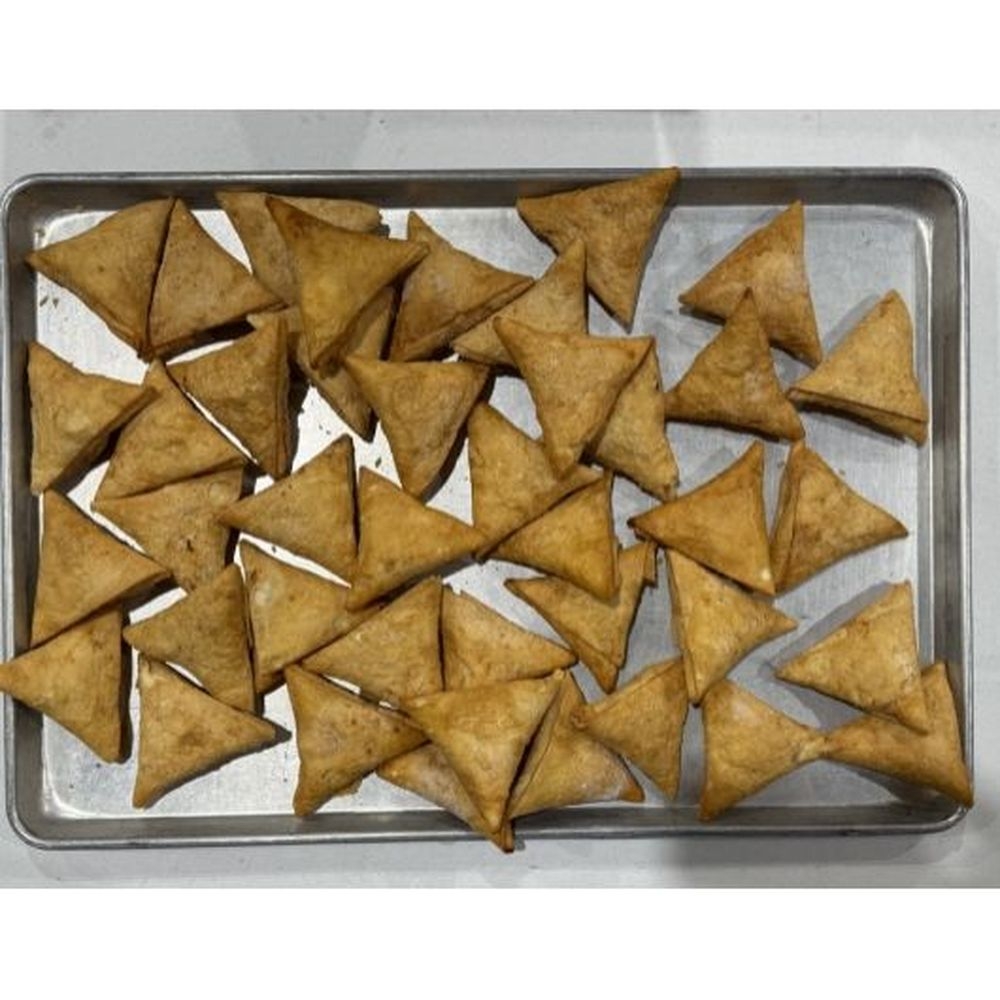Nanas Kitchen Shahi Paneer Samosa with Tomato Paste Rice and Cream, 11.88 Pound