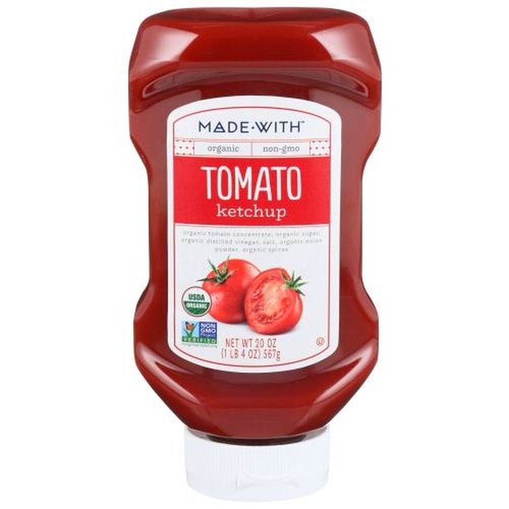 Made With Organic Tomato Ketchup, 20 Ounce -- 12 per case