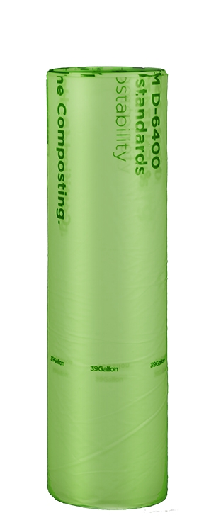 World Centric Trash Compostable Bag, 39 Gallon -- 100 per case.
