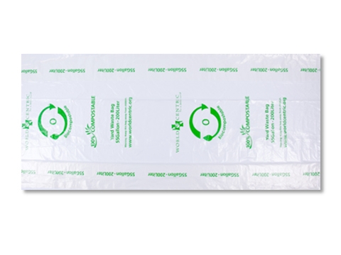 World Centric Trash Compostable Bag, 55 Gallon -- 100 Per Case