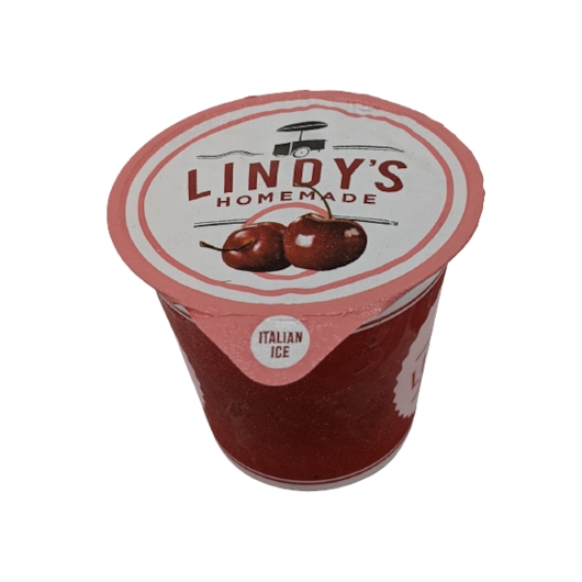 Lindys Homemade Cherry Italian Ice, 36 Fluid Ounce -- 9 per case