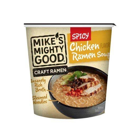 Mikes Mighty Good Spicy Chicken Ramen Soup, 1.7 Ounce -- 6 per case