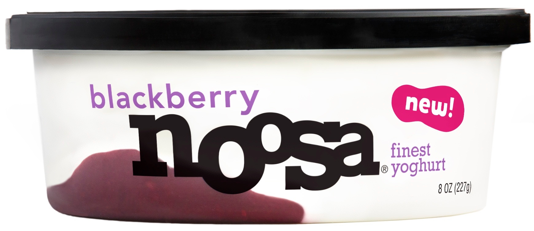 Noosa Blackberry Yoghurt, 8 Ounce -- 12 per case.