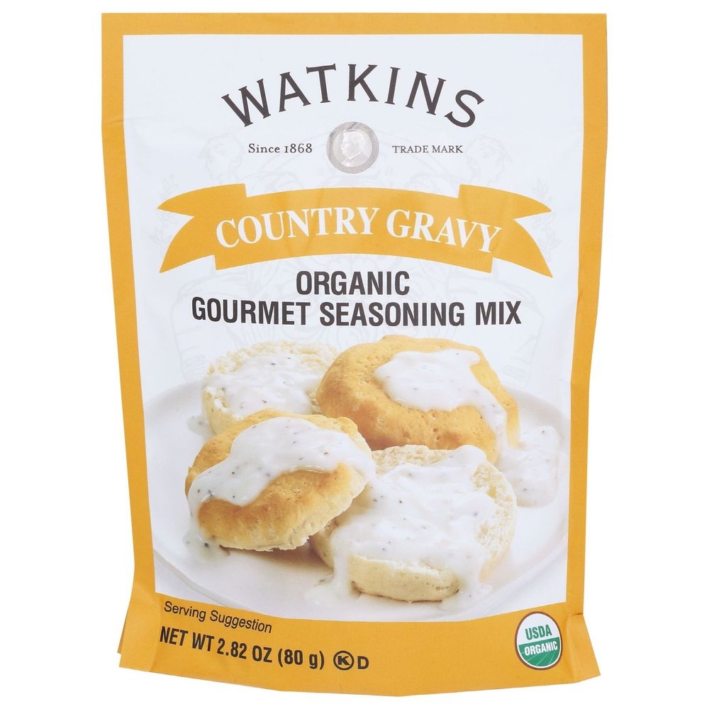Watkins Organic Country Gravy Gourmet Seasoning Mix, 2.82 Ounce -- 12 per case