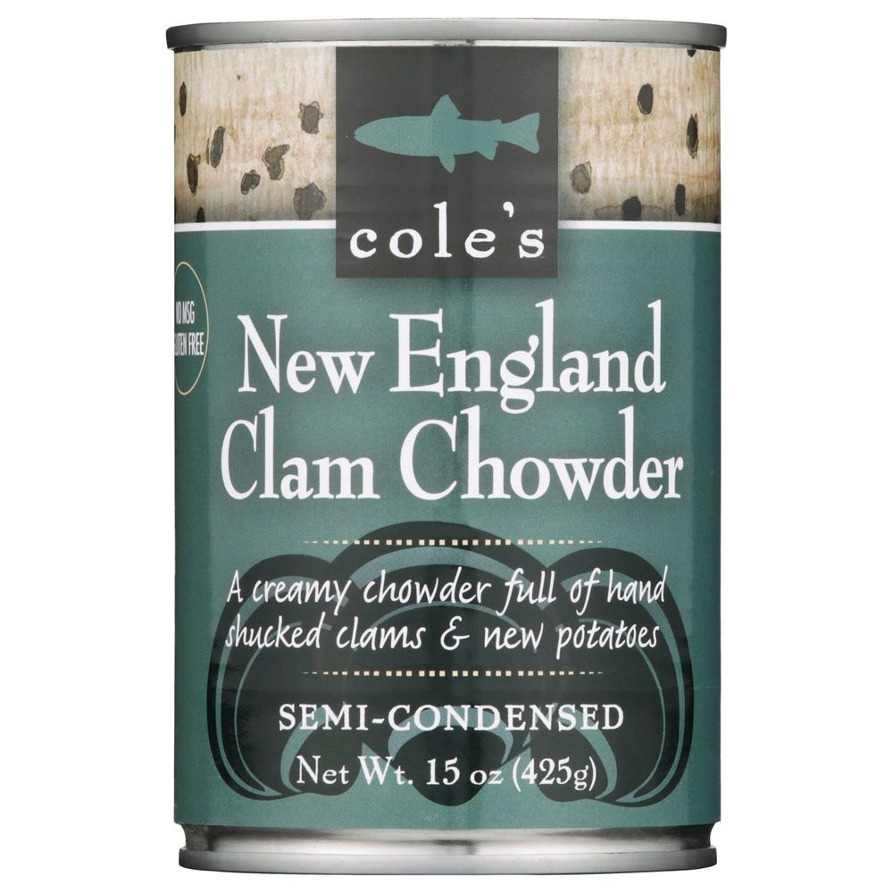 Coles New England Clam Chowder, 15 Ounce -- 6 per case