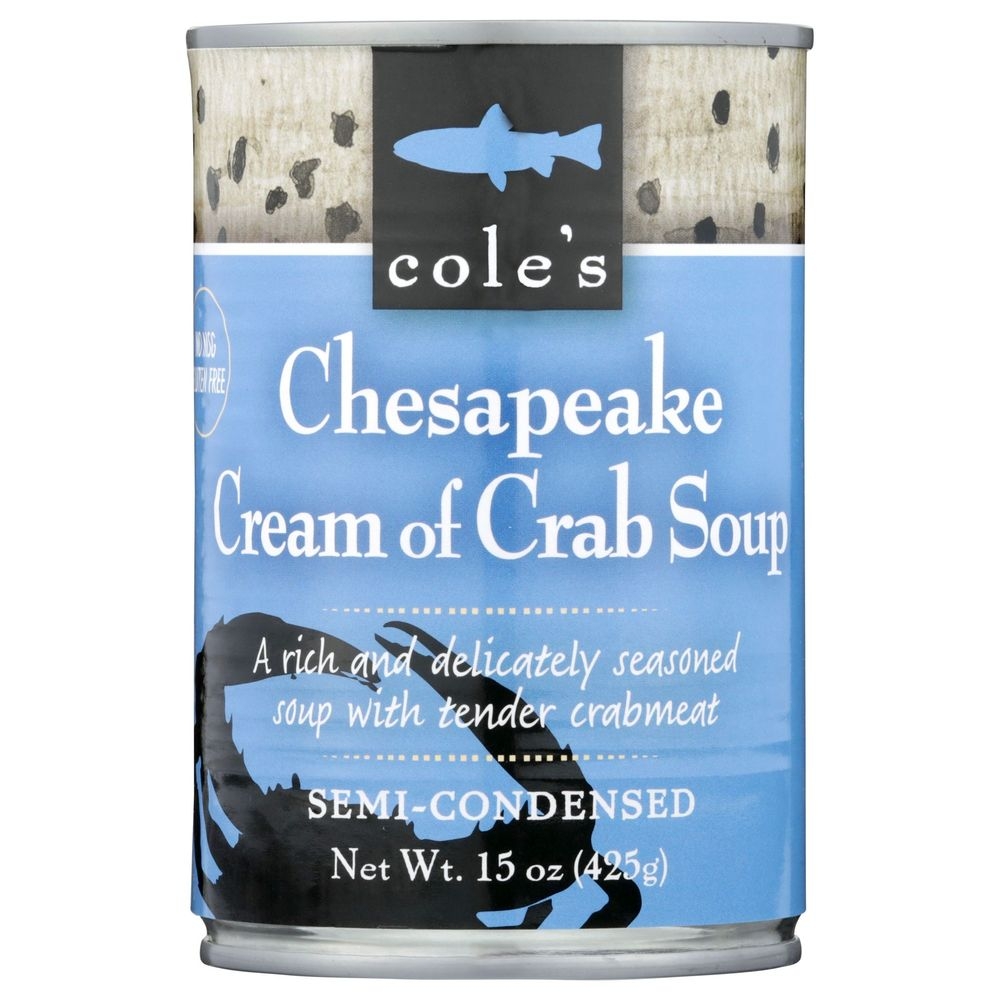 Coles Chesapeake Cream Of Crab Soup, 15 Ounce -- 6 per case
