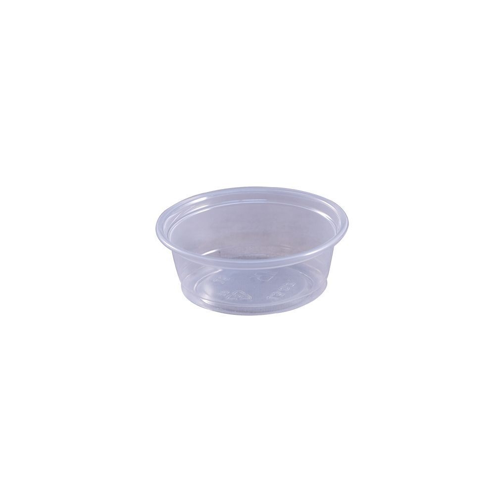 Empress Clear Plastic Portion Cup, 1.5 Ounce Capacity -- 2500 per case.