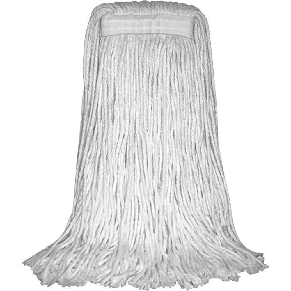 Performance Plus White 4 Ply Number 16 Cotton Cut End Wet Mop -- 12 per case.