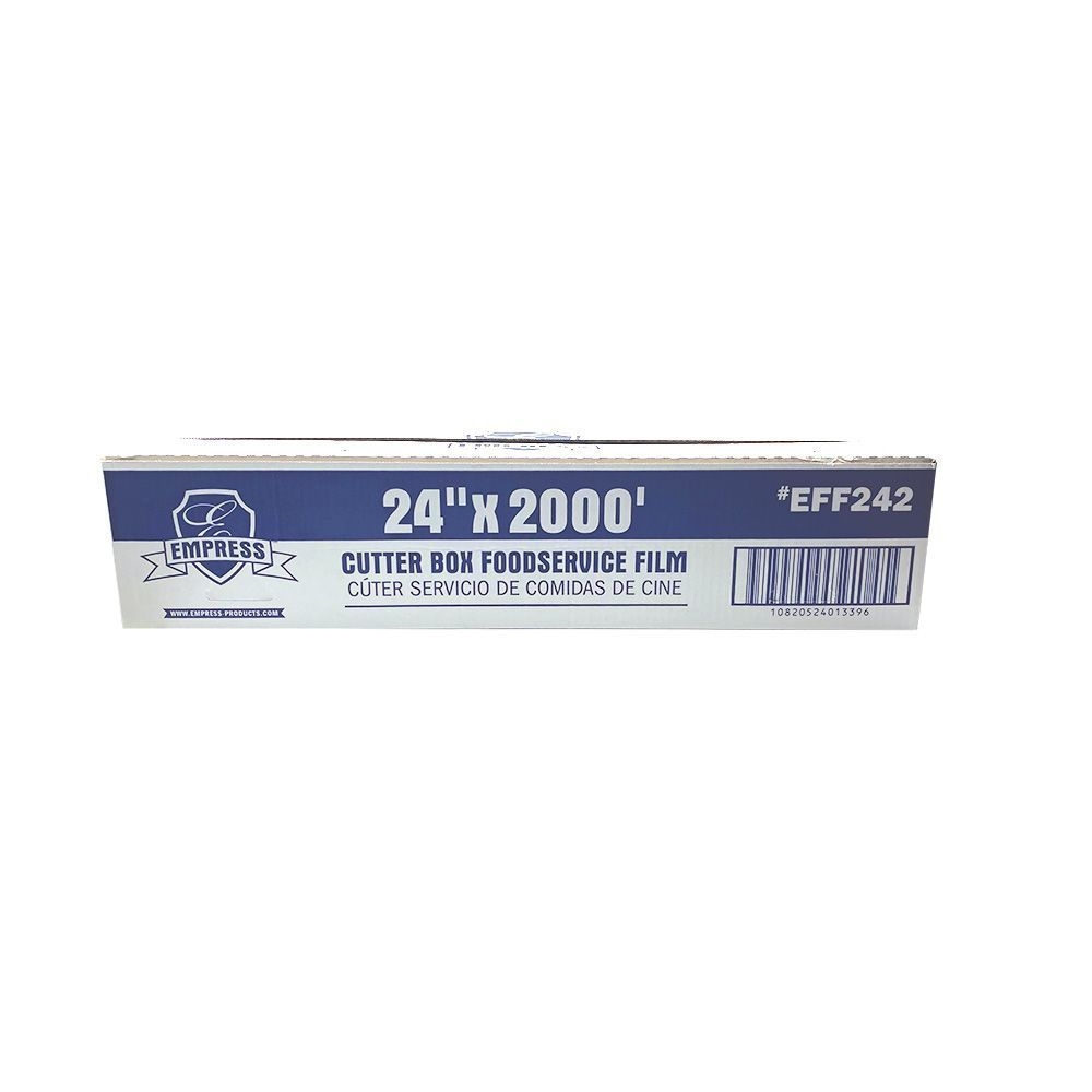 Empress PVC Film Roll with Cutter Box, 24 inch x 2000 feet