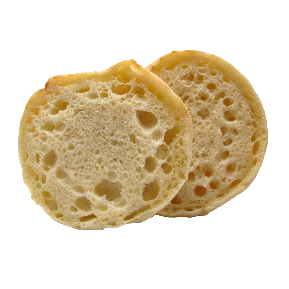Burry English Muffin Plain, T and S, Sliced, 2 Ounce -- 144 per case.