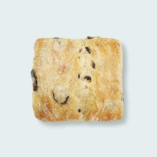 Boulart Olive Ciabatta Dinner Roll -- 120 per case