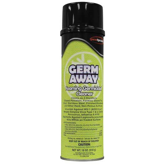 Discovery Germ Away Foaming Germicidal Cleaner, 18 Ounce -- 12 per case