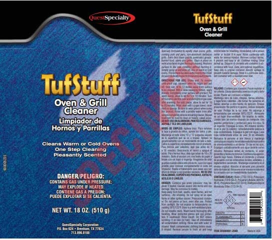 Tufstuff Oven and Grill Cleaner, 18 Ounce -- 12 per case.