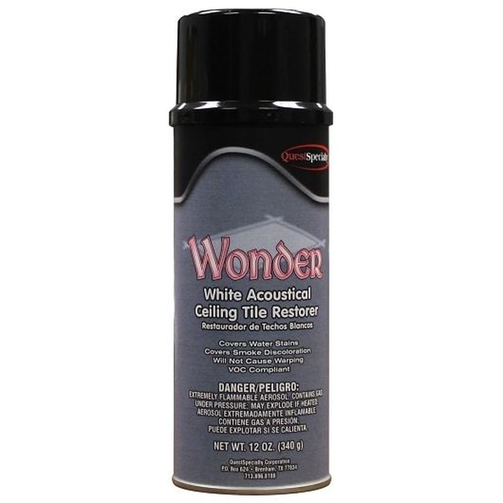 Wonder White Acoustical Ceiling Tile Restorer, 11 Ounce - 12 per case
