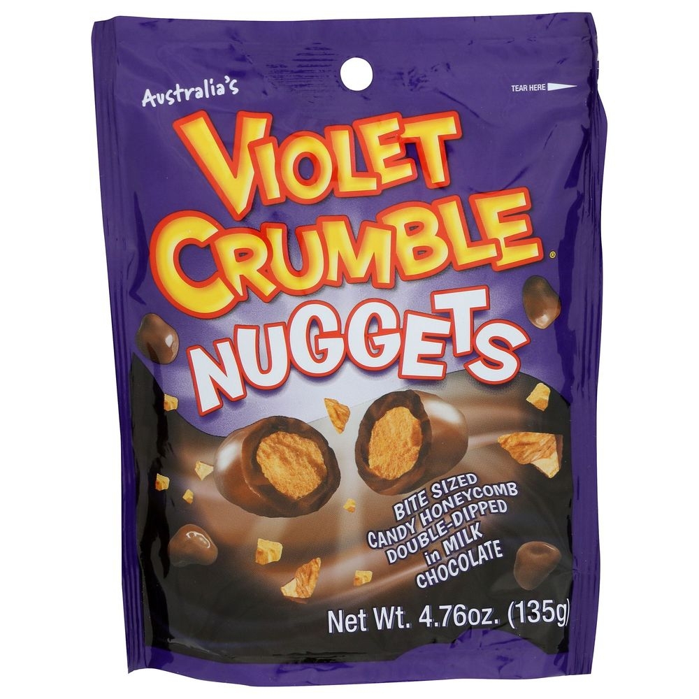 Violet Crumble Milk Chocolate Nuggets, 4.76 Ounce -- 8 per case