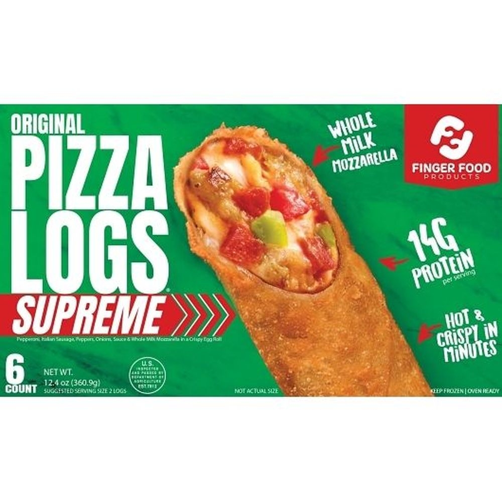 Original Pizza Logs Supreme Pizza Logs, 12.4 Ounce - 12 per case