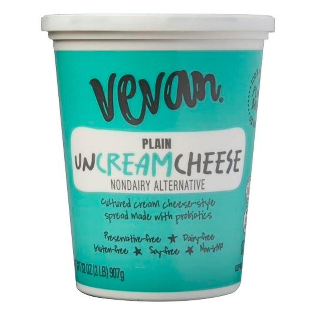Vevan Uncream Cheese, 2 Pound -- 4 per case