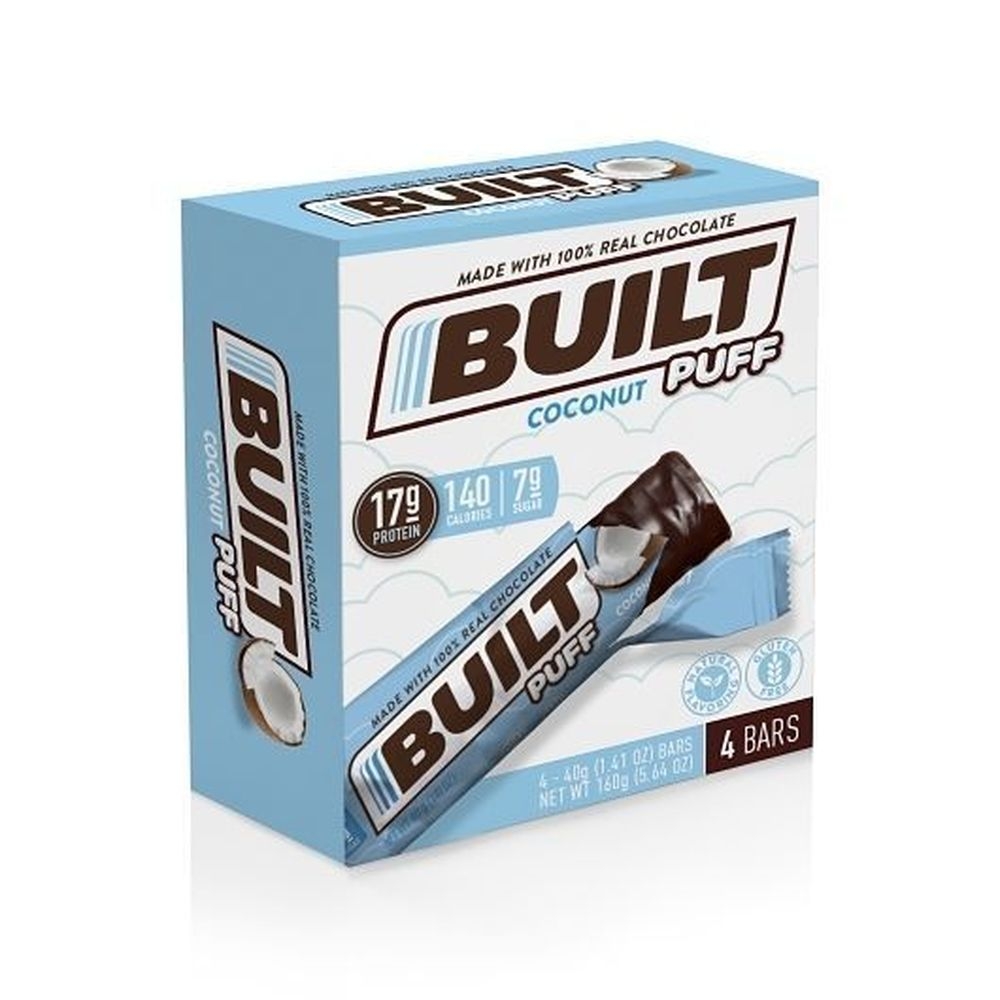 Built Coconut Puff, 4 count -- 6 per case