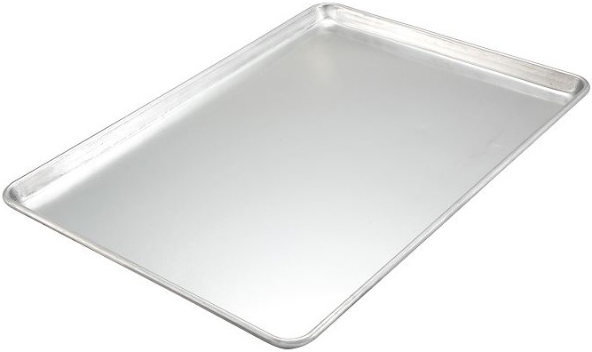 Winco Aluminum Full Size Closed Bead Sheet Pan, 18 x 26 inch -- 12 per case