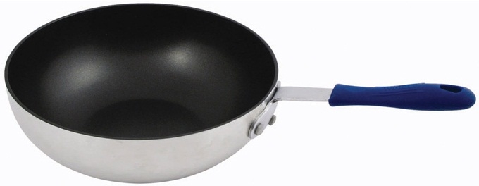 Winco Quantum2 Aluminum Non-Stick Stir Fry Pan, 11 inch -- 6 per case