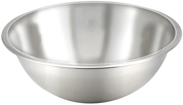 Winco Economy Stainless Steel Mixing Bowl, 30 Quart -- 12 per case