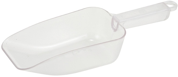 Winco Polycarbonate Clear Scoop, 32 Ounce -- 12 per case