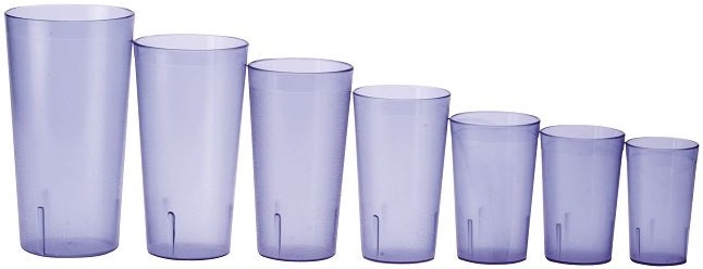 Winco Blue Tumbler, 9.5 Ounce -- 72 per case
