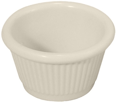 Winco Bone Fluted Ramekin, 3 Ounce -- 96 per case