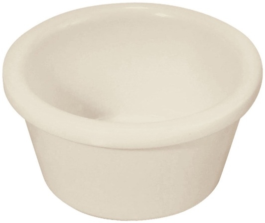 Winco Bone Plain Ramekin, 2 Ounce -- 96 per case
