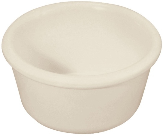 Winco Bone Plain Ramekin, 4 Ounce -- 96 per case