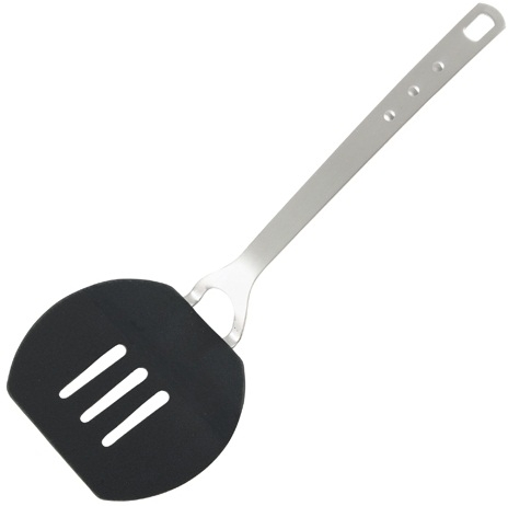 Winco Stainless Steel Slotted Pancake Turner, 15 7/16 x 5 15/16 x 2 13/16 inch -- 24 per case