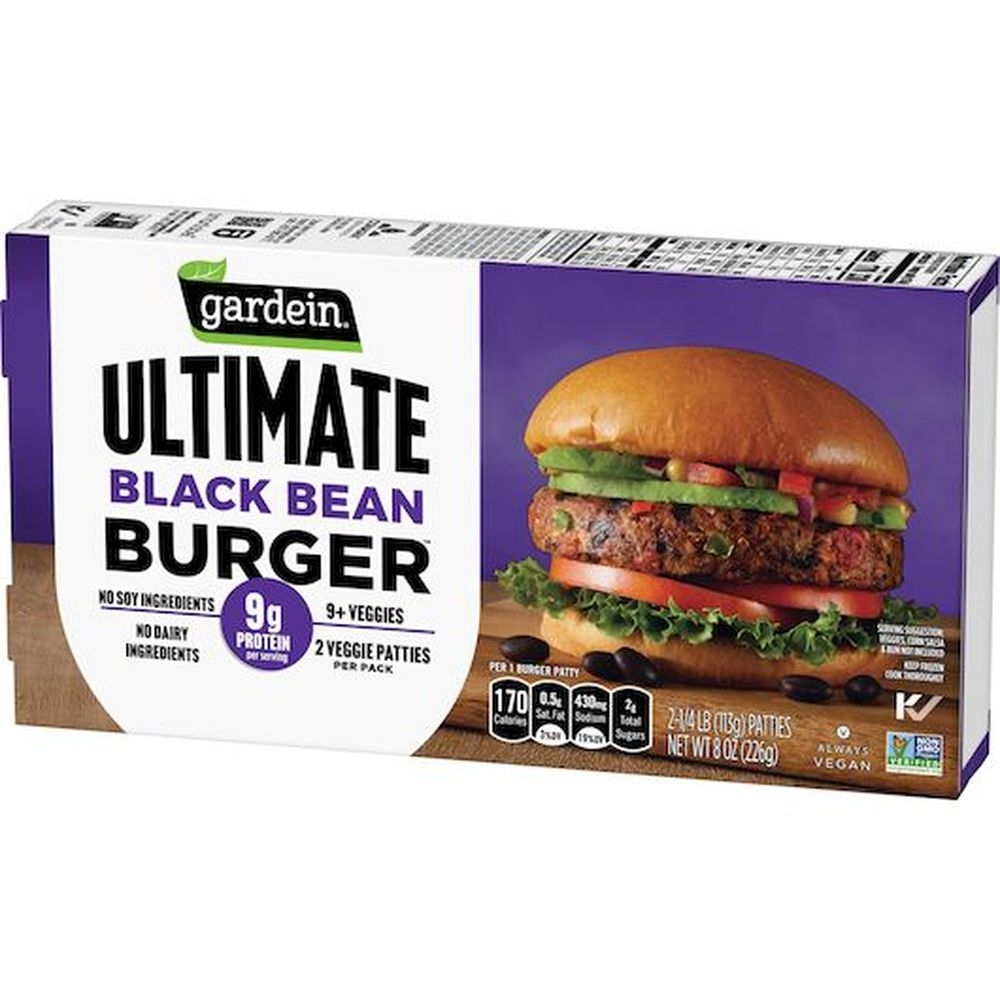 Gardein Ultimate Spicy Black Bean Burger, 8 Ounce -- 8 Per Case