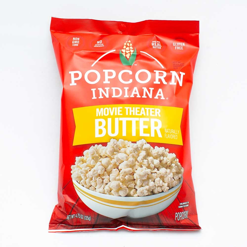 Popcorn Indiana Original Movie Theater Popcorn, 4.75 Ounce -- 12 per case