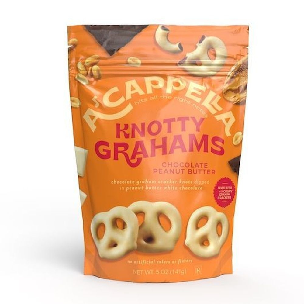 Made In Nature Acappella Chocolate Peanut Butter Knotty Grahams, 4.5 Ounce -- 6 per case
