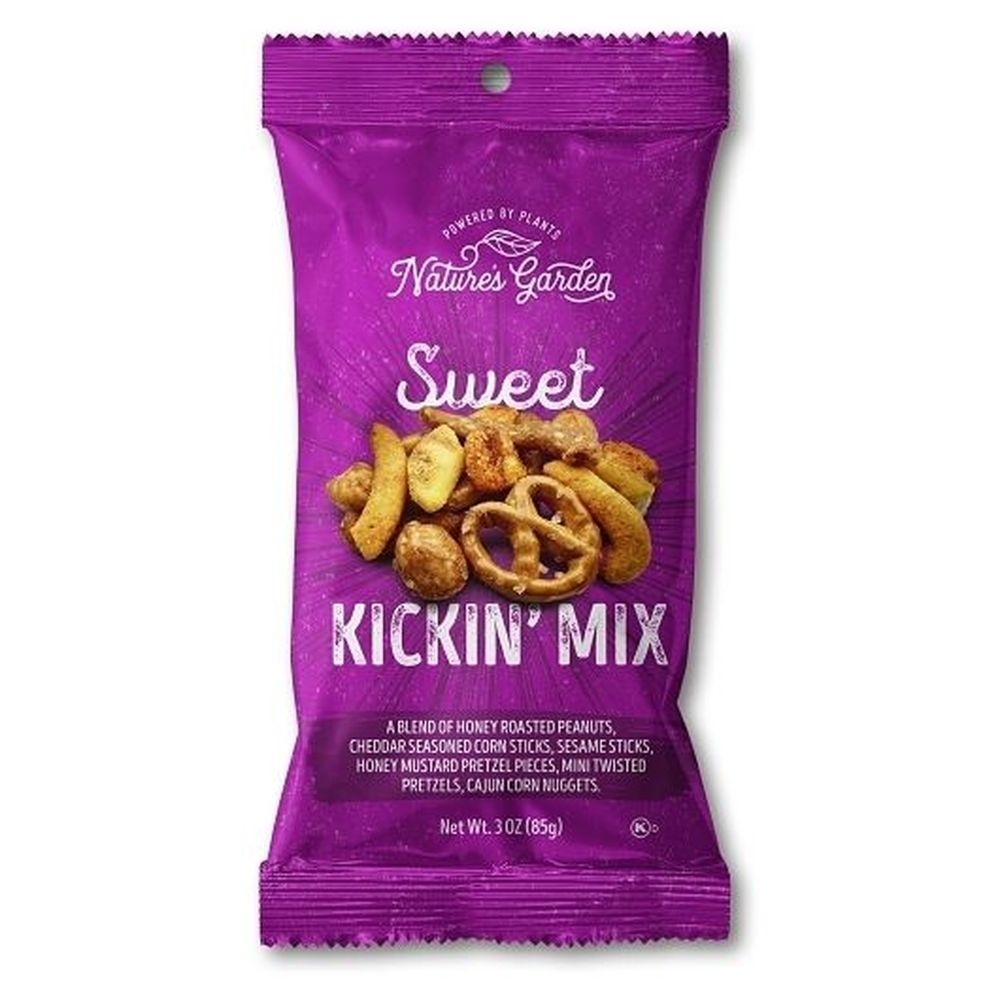Natures Garden Sweet Kickin Savory Snack Mix, 3 Ounce - 6 per case