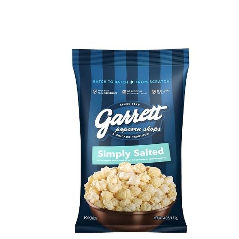 Garrett Popcorn Salted Popcorn, 4 Ounce -- 9 per case