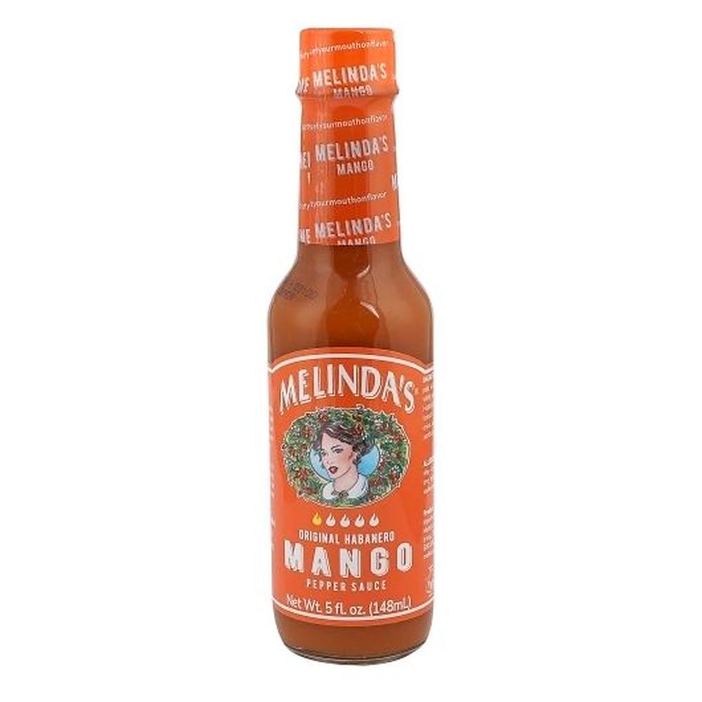 Melindas Mango Original Habanero Pepper Sauce, 5 Fluid Ounce - 6 per case