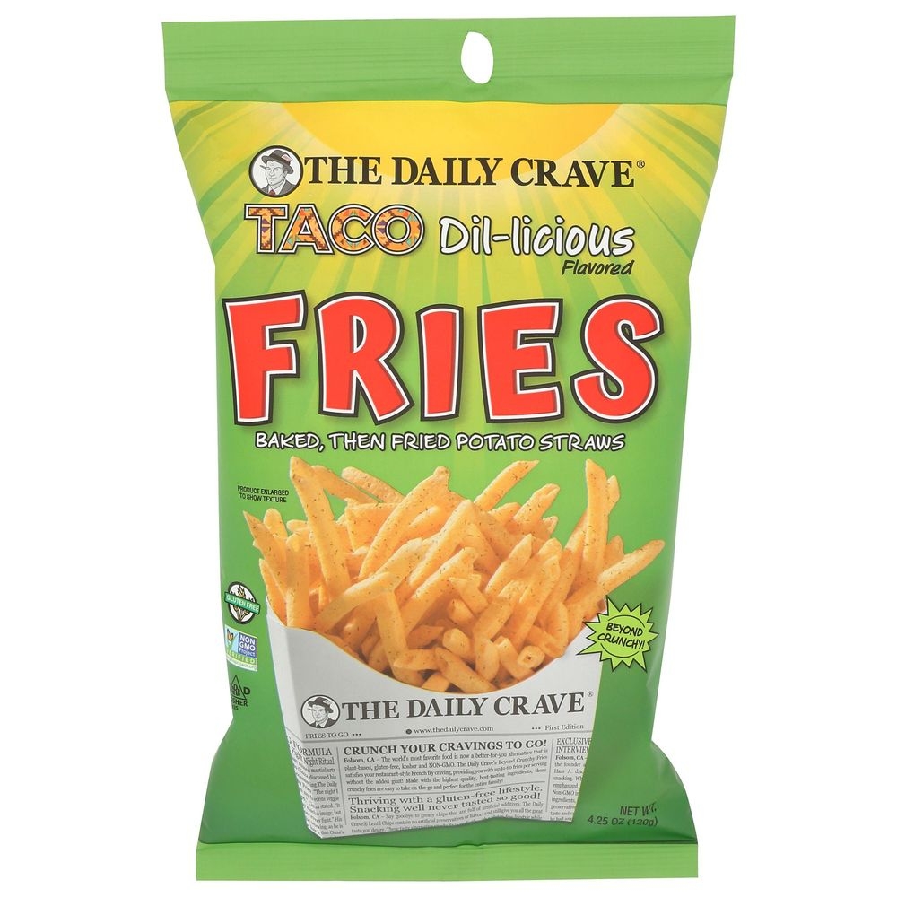 The Daily Crave Taco Fries, 4.25 Ounce -- 8 per case
