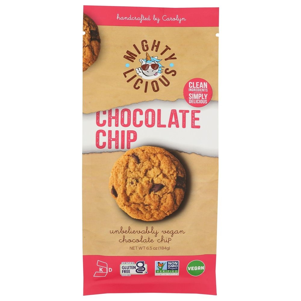 Mightylicious Chocolate Chip Cookie, 6.5 Ounce -- 6 per case
