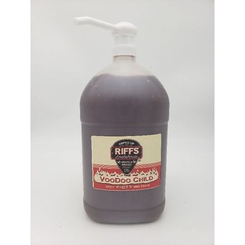 Riffs Voodoo Child Bbq Sauce, 1 Gallon -- 4 per case