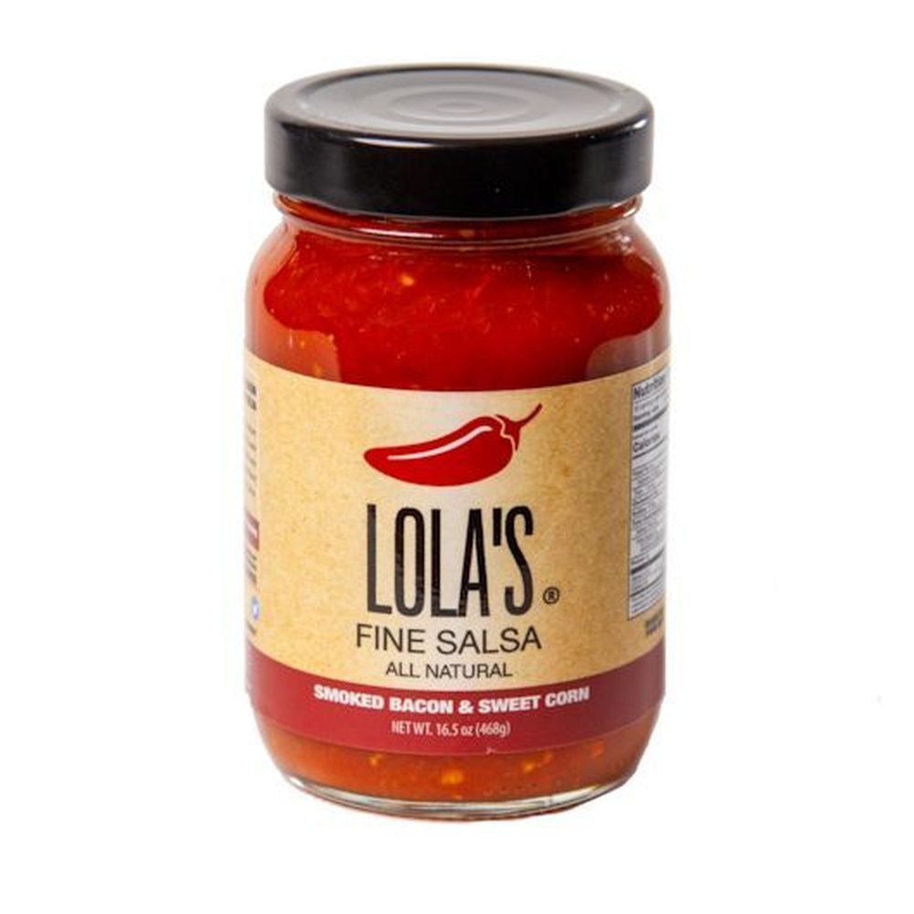 Lolas Smoked Bacon and Sweet Corn Fine Salsa, 16.5 Ounce -- 6 per case