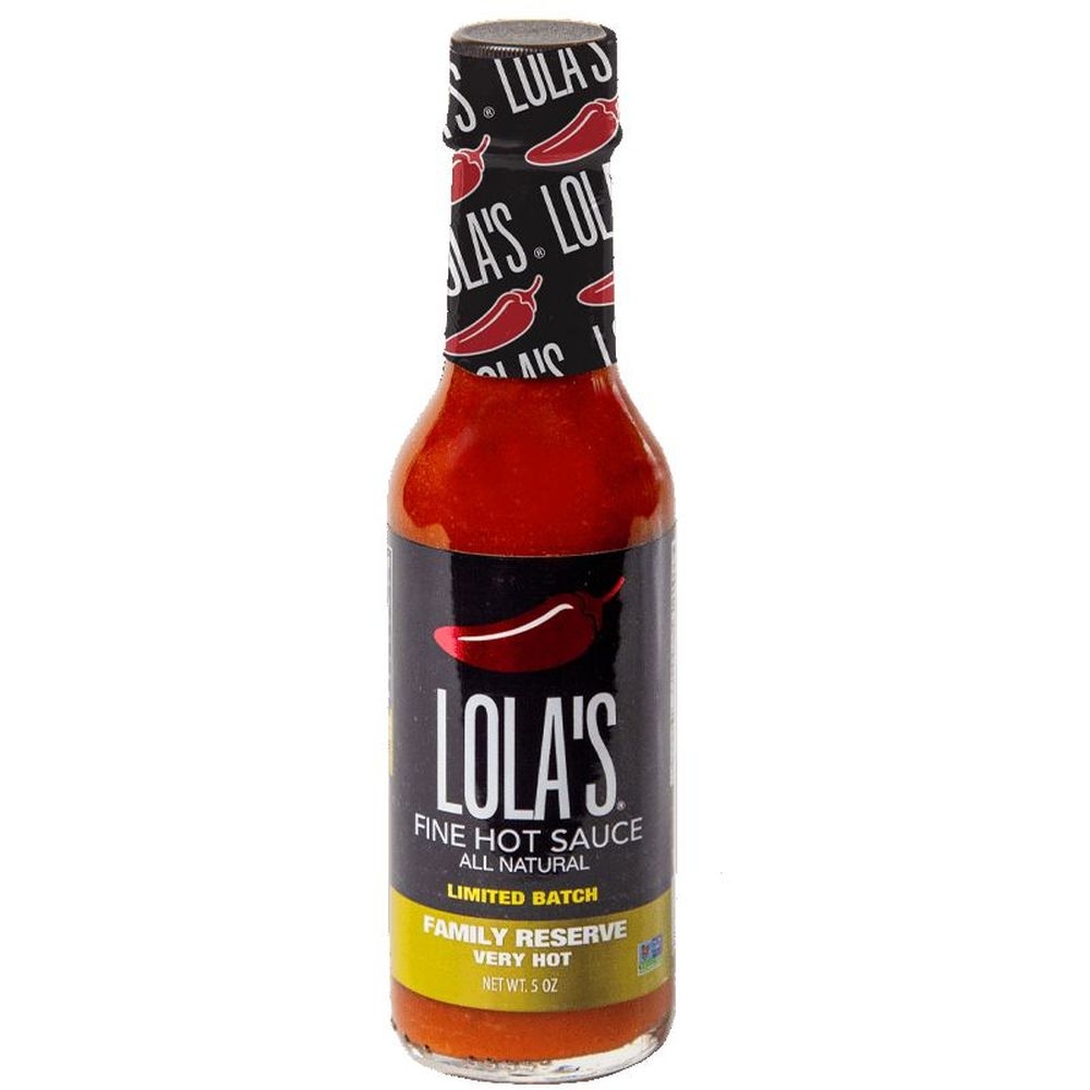 Lolas Family Reserve Very Hot Sauce, 5 Ounce Bottle -- 12 per case