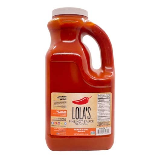 Lolas Buffalo Fine Hot Sauce, 64 Ounce -- 2 per case