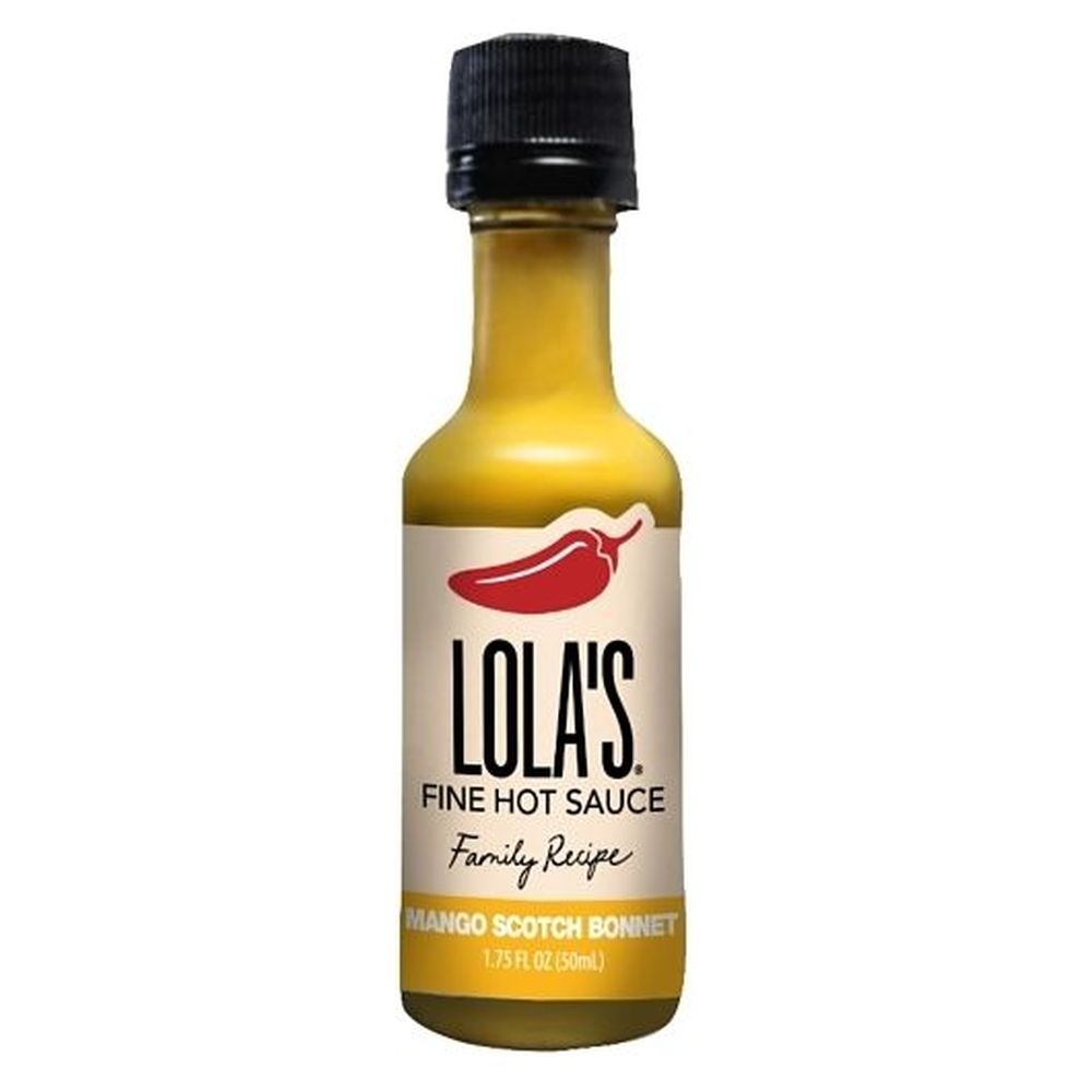 Lolas Mango Scotch Bonnet Fine Hot Sauce, 1.75 Fluid Ounce - 45 per case