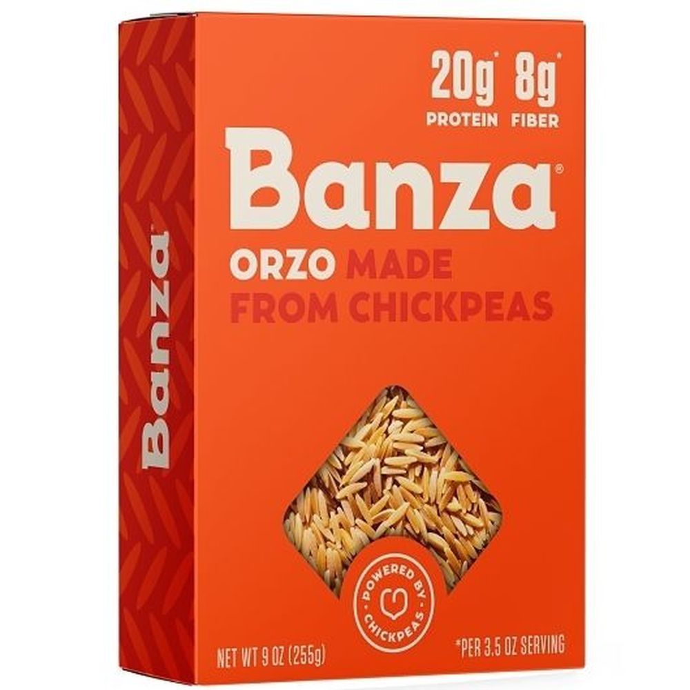 Banza Orzo Pasta, 9 Ounce -- 6 per case